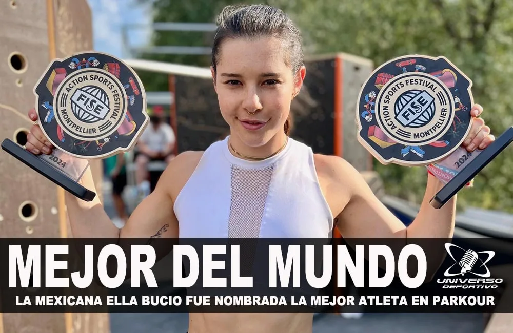 ELLA BUCIO ES LA MEJOR DEL MUNDO EN EL PARKOUR