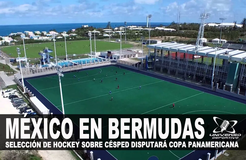 MÉXICO SE INSTALA EN LA ISLA DE BERMUDAS PARA LA COPA PANAMERICANA